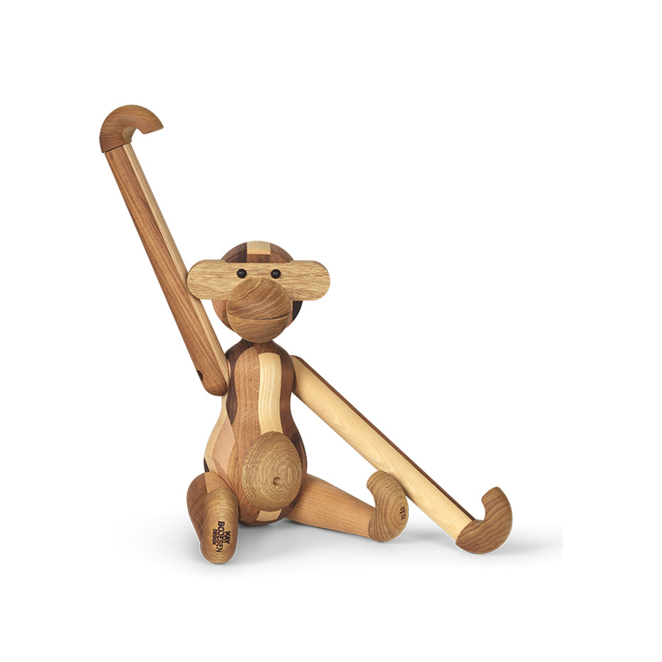 Apa Trädjur Medium Reworked Anniversary Blandade Träslag