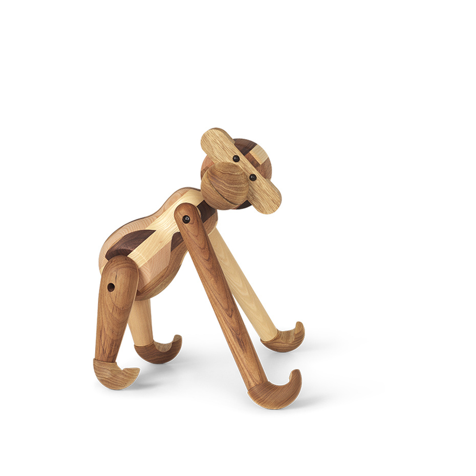 Apa Trädjur Medium Reworked Anniversary Blandade Träslag