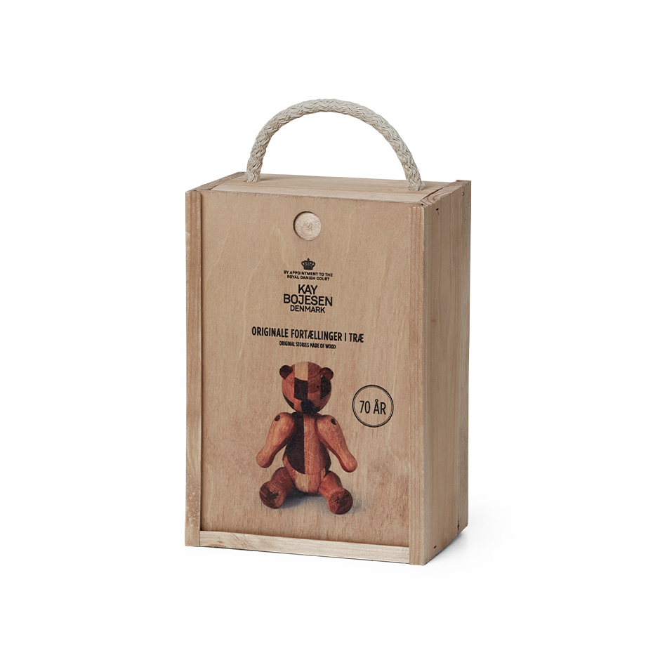 Björn Trädjur Liten Reworked Anniversary Blandade Träslag