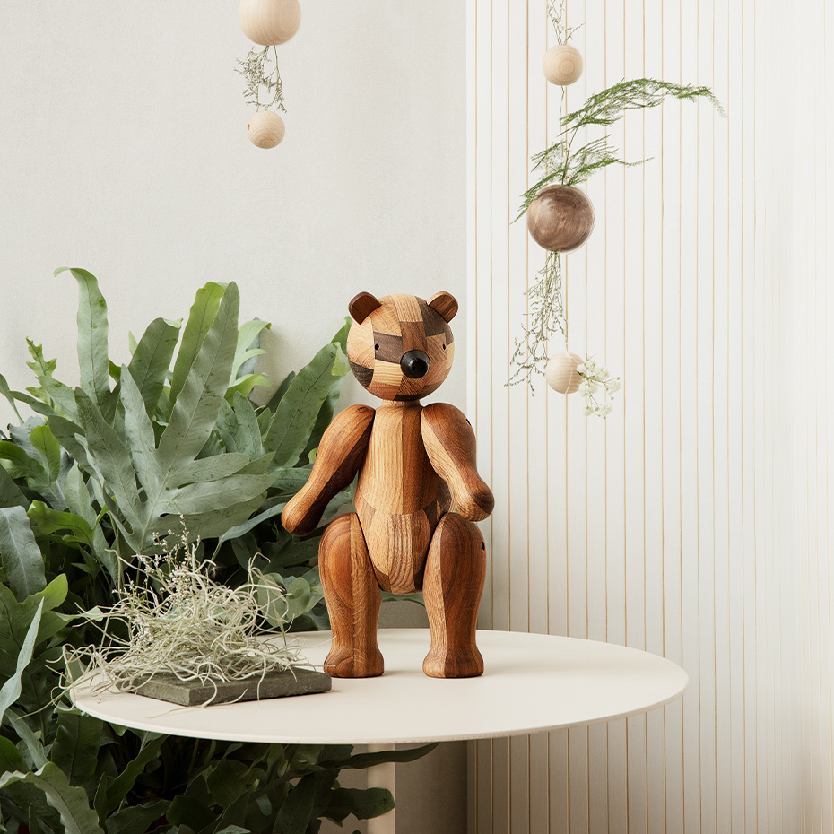 Björn Trädjur Liten Reworked Anniversary Blandade Träslag
