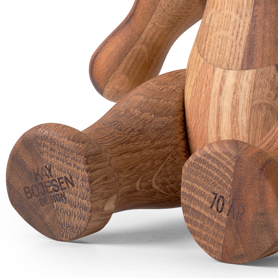 Björn Trädjur Medium Reworked Anniversary Blandade Träslag