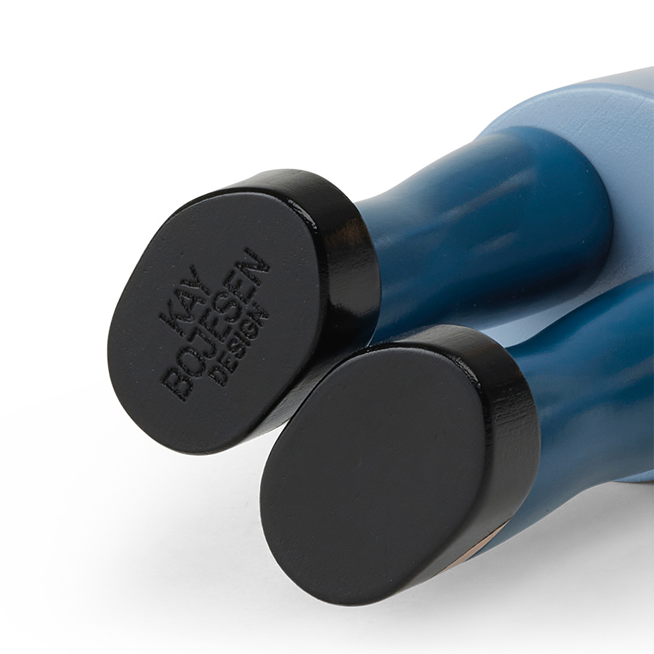 John Blund Träfigur Blå/Ljusblå