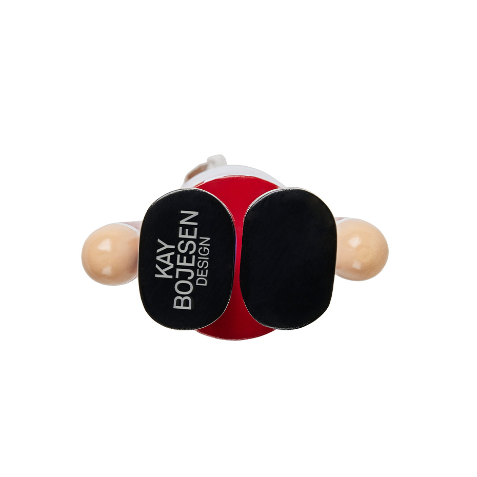 Christmas Ole & Christmas Lise Träfigurer Röd/Blå/Vit