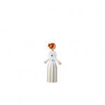 Brud Träfigur Vit Brud Träfigur Vit