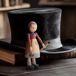 Den Lilla Flickan Med Svavelstickorna Träfigur Multi Den Lilla Flickan Med Svavelstickorna Träfigur Multi