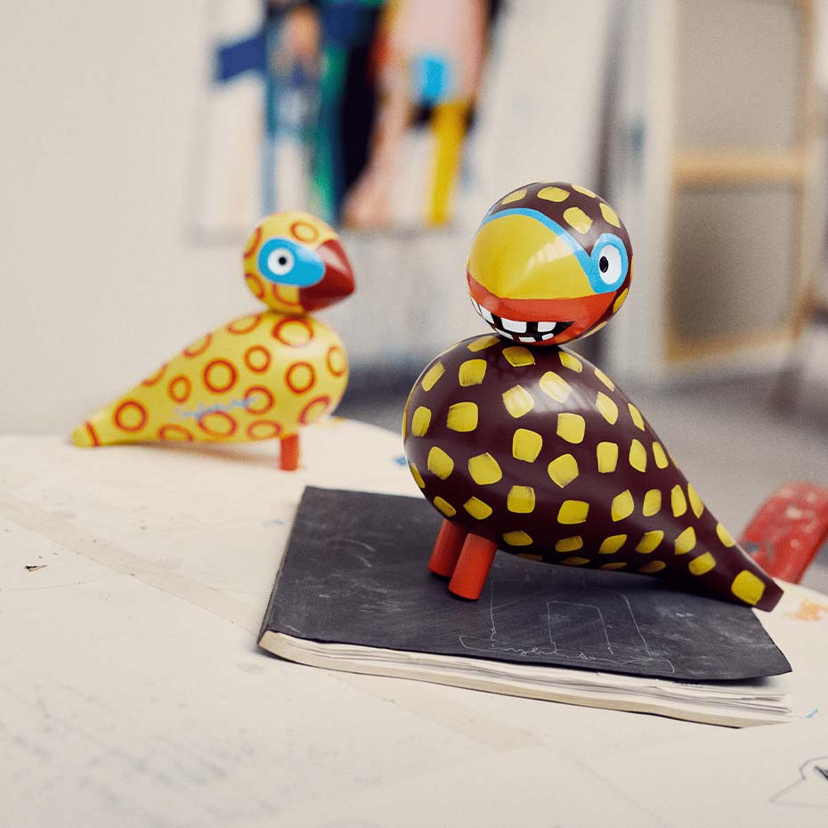 Sångfågel x Leif Sylvester 2025 H15,5cm Blue Eyes