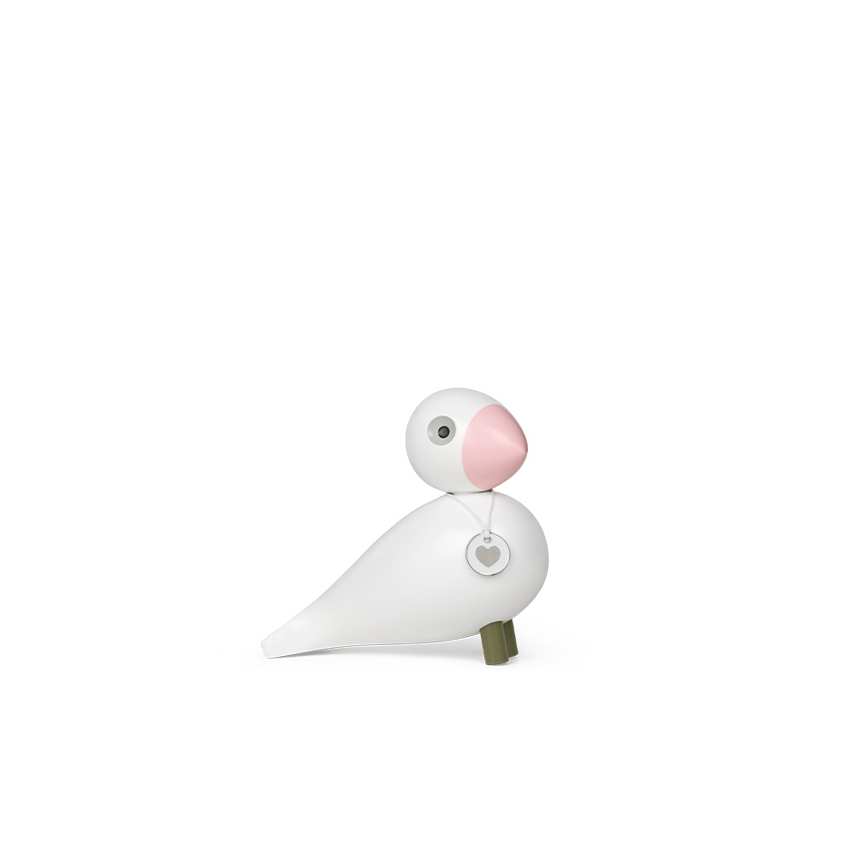 Love Sångfågel Vit/Rosa