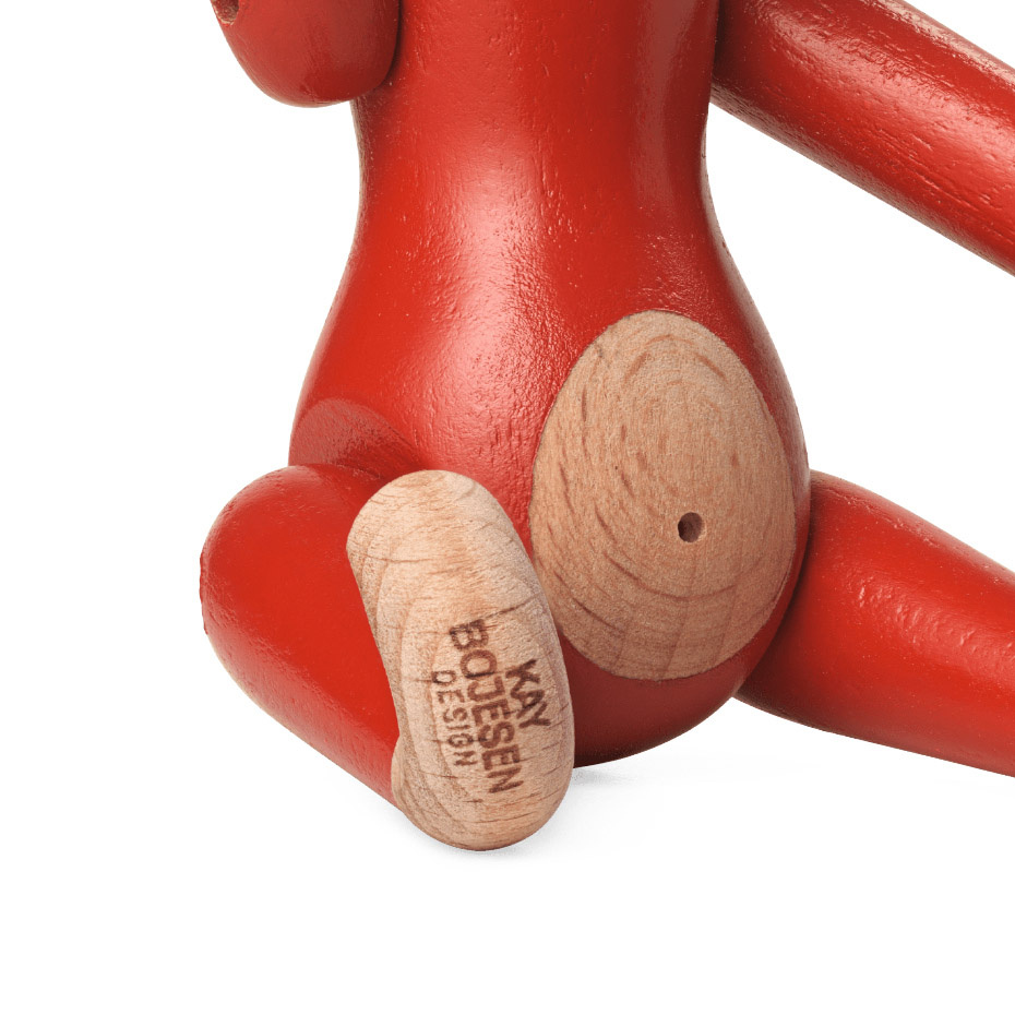 Apa Trädjur Mini Vintage Röd