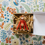 Apa Trädjur Mini Vintage Röd Apa Trädjur Mini Vintage Röd