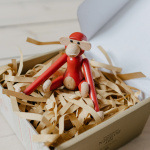 Apa Trädjur Mini Vintage Röd Apa Trädjur Mini Vintage Röd