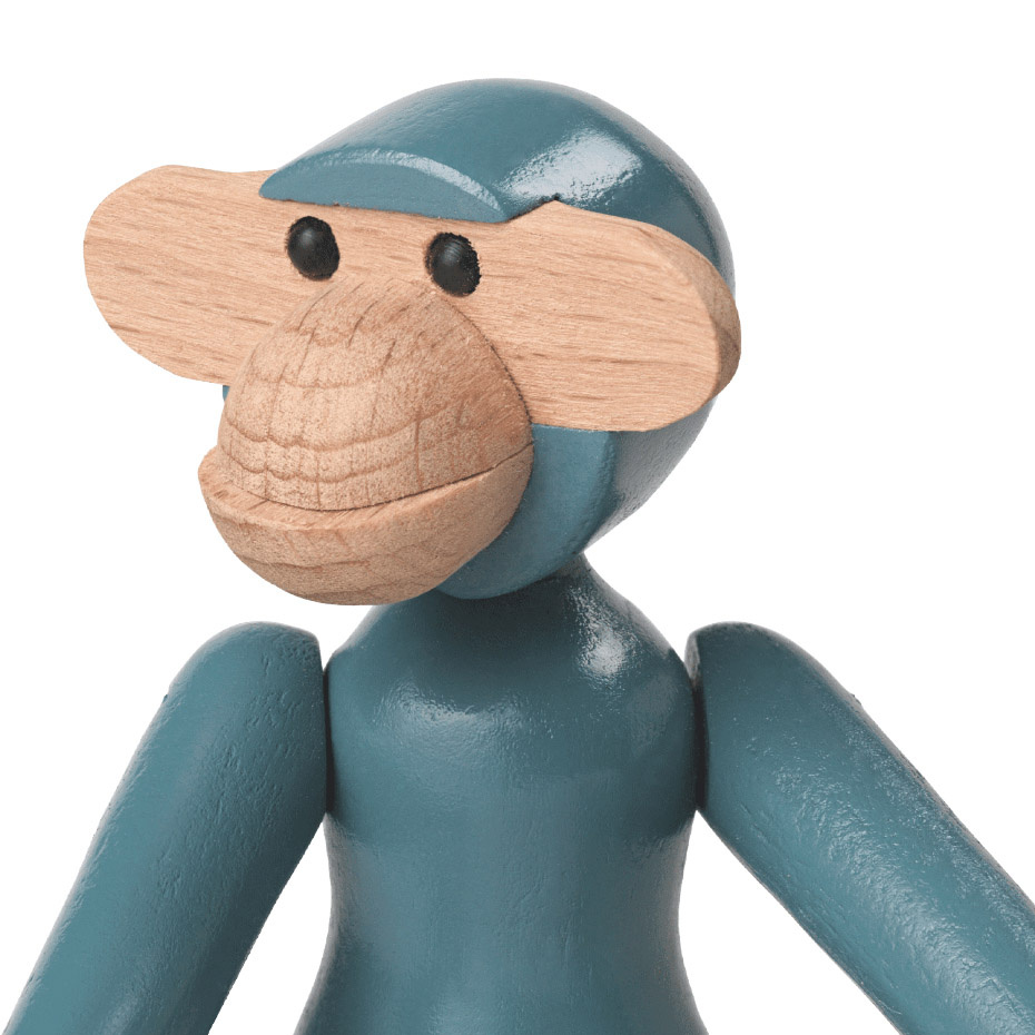 Apa Trädjur Mini Vintage Blå