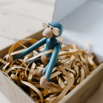 Apa Trädjur Mini Vintage Blå Apa Trädjur Mini Vintage Blå