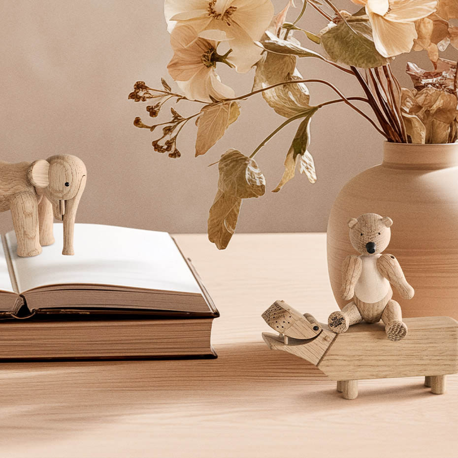 Paket Trädjur Liliput Ek 3st