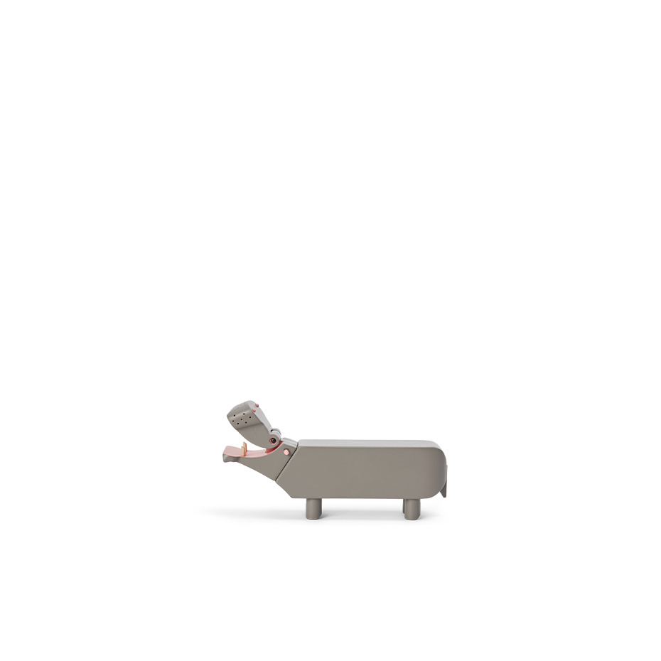 Flodhäst Trädjur Liliput Grå