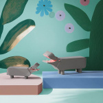 Flodhäst Trädjur Liliput Grå Flodhäst Trädjur Liliput Grå