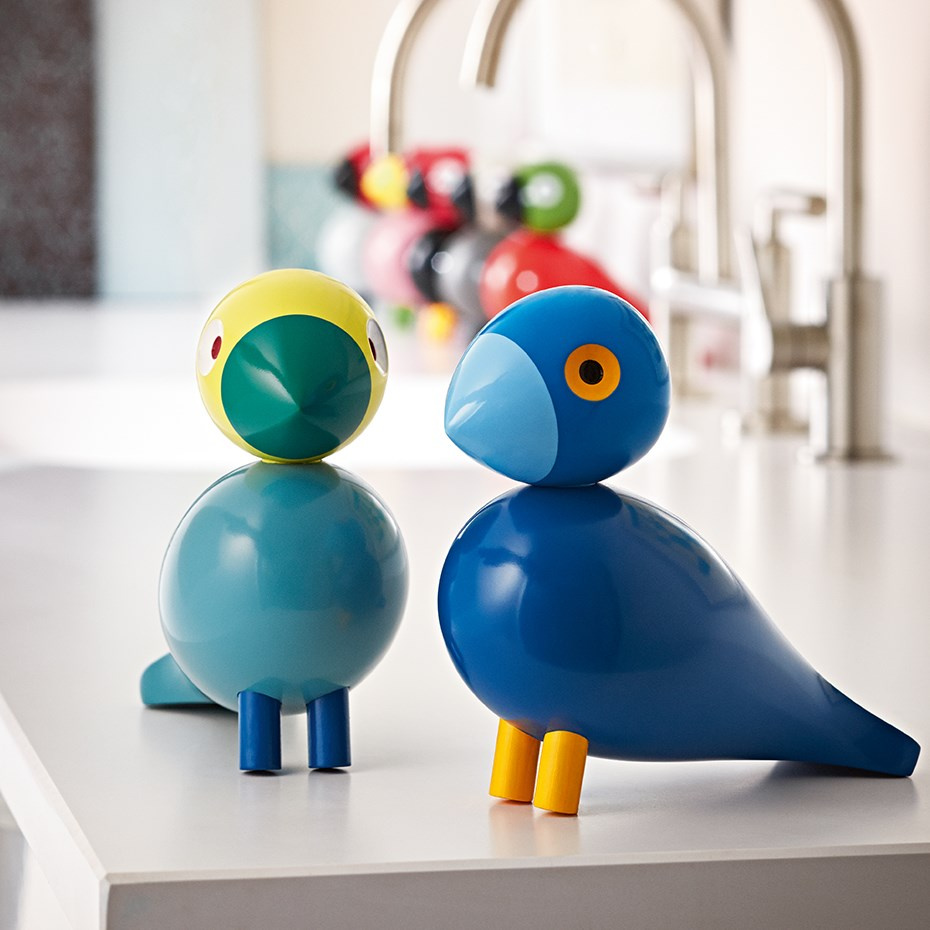 Kay Sångfågel Blå