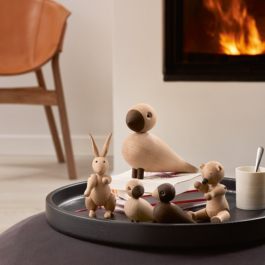 Alfred Sångfågel Ek/Rökt Ek