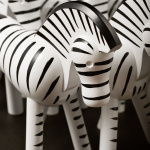 Zebra Trädjur Svart/Vit Zebra Trädjur Svart/Vit