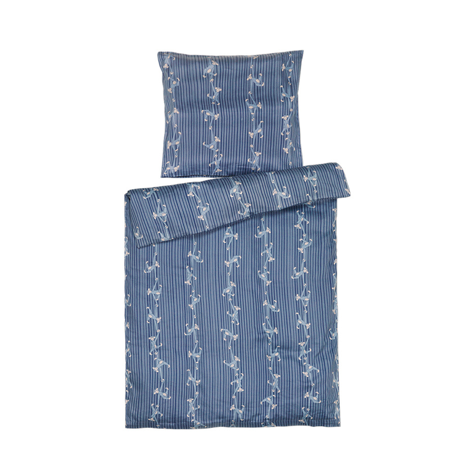 Apa Baby Påslakanset 70x100cm Blå