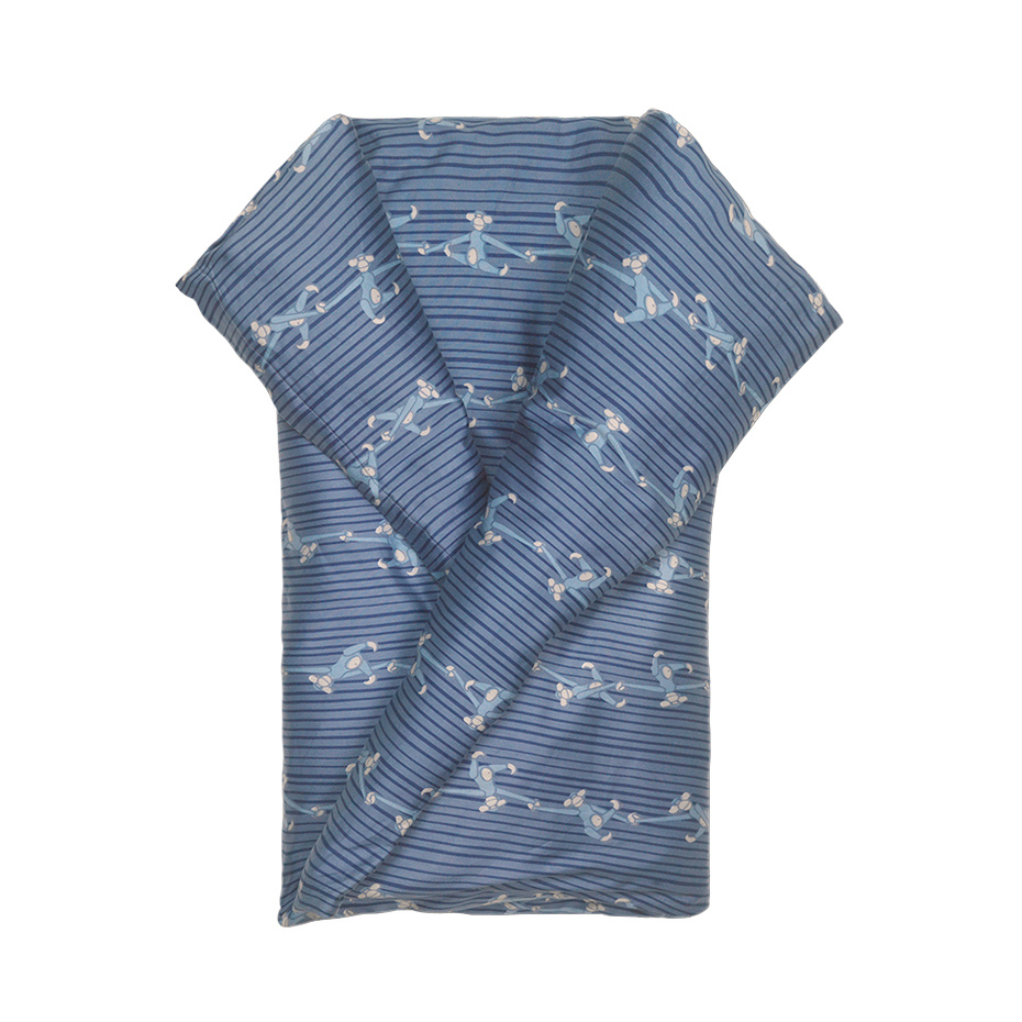 Apa Baby Påslakanset 70x100cm Blå