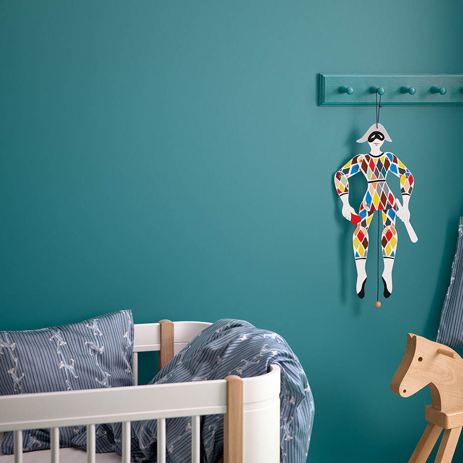 Apa Baby Påslakanset 70x100cm Blå