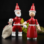 Tomtemor Träfigur Röd/Vit Tomtemor Träfigur Röd/Vit