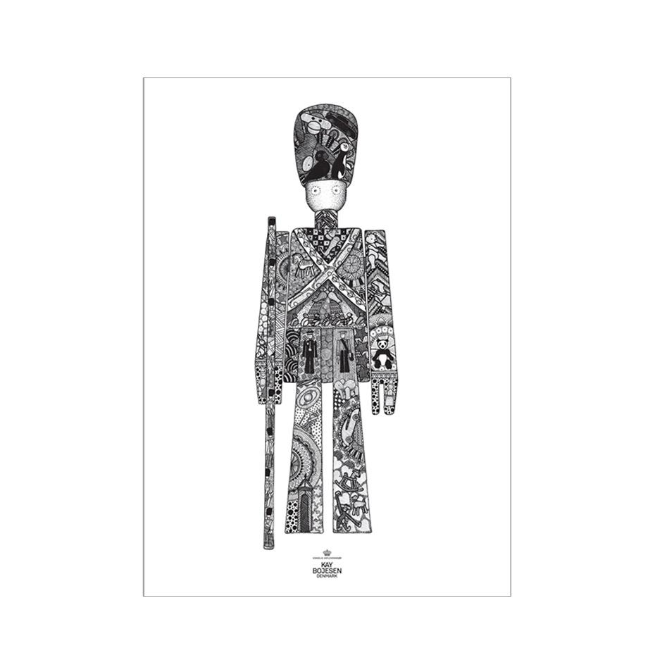 Galleri Tecknad Menig Poster 50x70cm