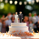 Brudgum Träfigur Mini Blå/Svart Brudgum Träfigur Mini Blå/Svart