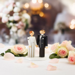 Brud Träfigur Mini Vit Brud Träfigur Mini Vit