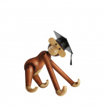 Graduation Hat Träfigur Liten Svart Graduation Hat Träfigur Liten Svart