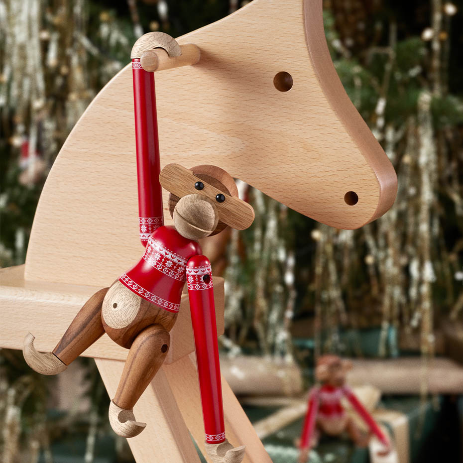 Apa Trädjur Liten Christmas Jumper 2024 Teak/Limba