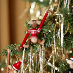 Apa Trädjur Mini Christmas Jumper 2024 Teak/Limba Apa Trädjur Mini Christmas Jumper 2024 Teak/Limba