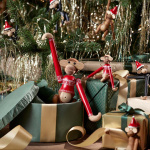 Apa Trädjur Mini Christmas Jumper 2024 Teak/Limba Apa Trädjur Mini Christmas Jumper 2024 Teak/Limba