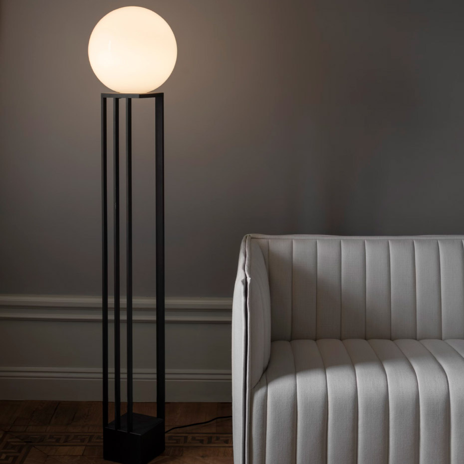 Libreria Golvlampa Röd