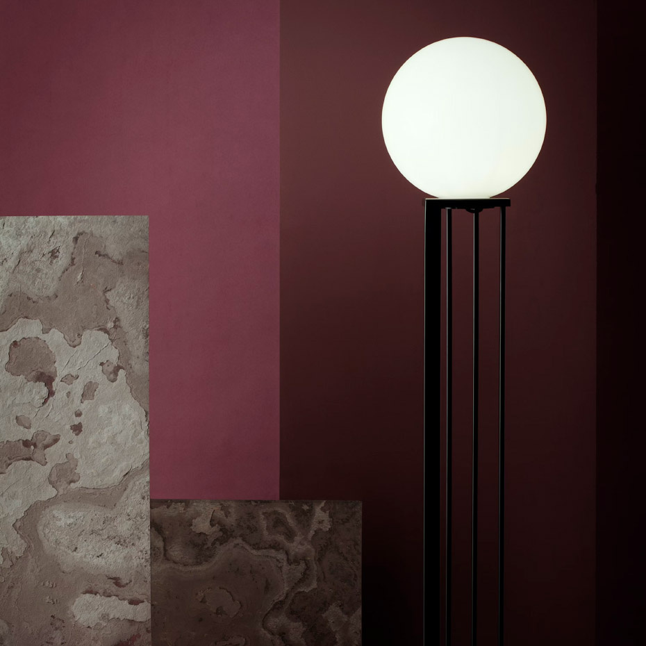 Libreria Golvlampa Röd