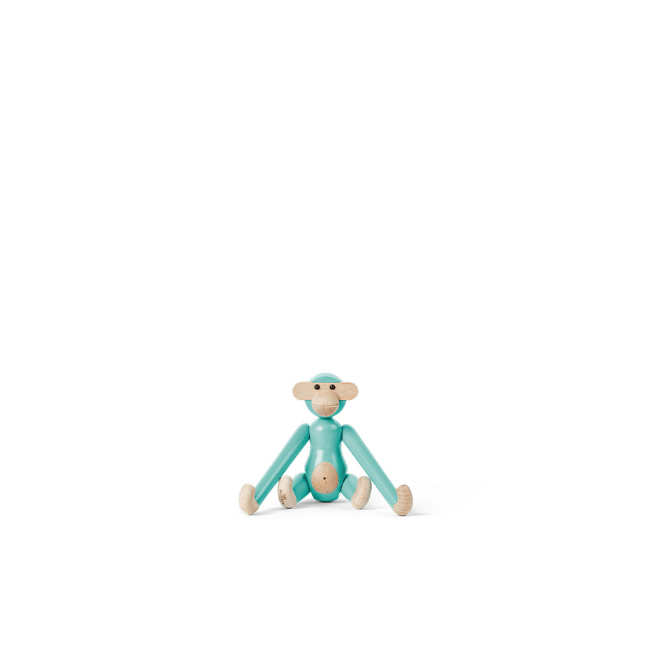 Kay Bojesen Apa Trädjur Mini Turkos