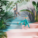 Apa Trädjur Mini Turkos Apa Trädjur Mini Turkos