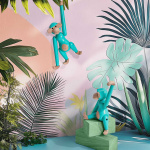 Apa Trädjur Mini Turkos Apa Trädjur Mini Turkos