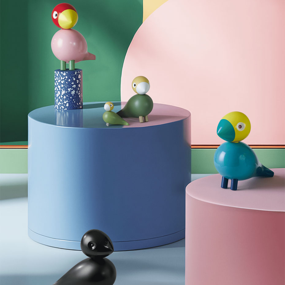 Liv & Lykke Sångfågel Grön