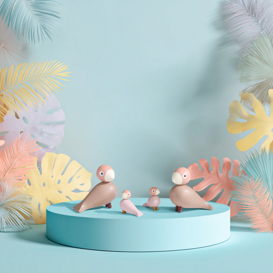 Liv & Lykke Sångfågel Rosa