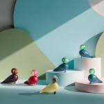 Birk Sångfågel Year Bird 2026 Green/Dark Green Birk Sångfågel Year Bird 2026 Green/Dark Green