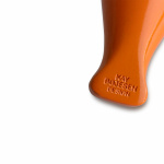 Fågel Nyckelring Silverfärgad Naturläder/Orange Fågel Nyckelring Silverfärgad Naturläder/Orange