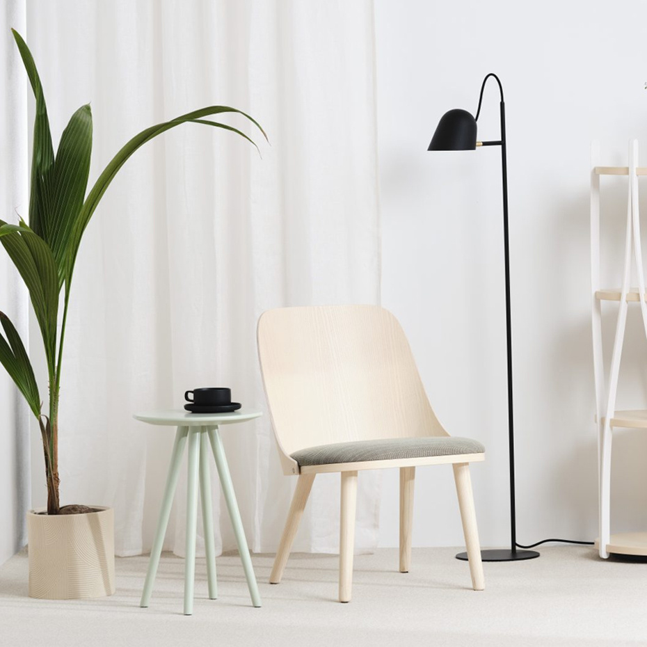 Streck Golvlampa Vit