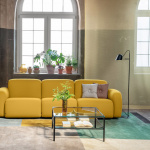 Streck Golvlampa Vit Streck Golvlampa Vit