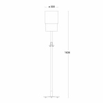 A Cuff Golvlampa Svart Struktur A Cuff Golvlampa Svart Struktur