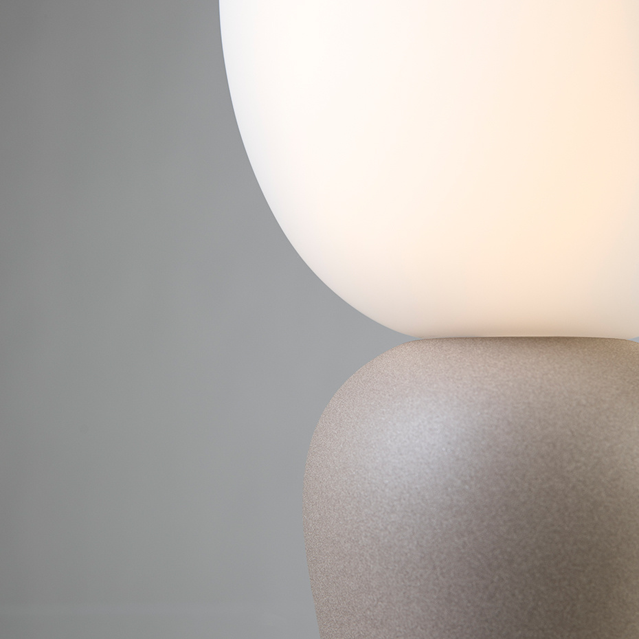 Buddy Bordslampa Sand/Opalglas