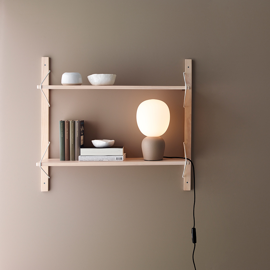 Buddy Bordslampa Sand/Opalglas