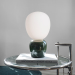 Buddy Bordslampa Blank Skogsgrön/Opalglas Buddy Bordslampa Blank Skogsgrön/Opalglas