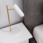 Puls Bordslampa Mattvit/Mässing Puls Bordslampa Mattvit/Mässing