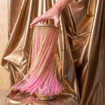 Blondie Bordslampa Mässing/Rosa Blondie Bordslampa Mässing/Rosa